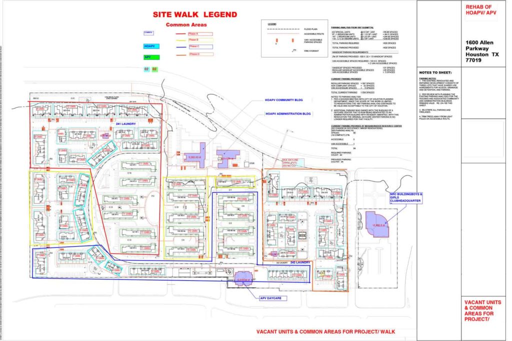 HOAPV site plan