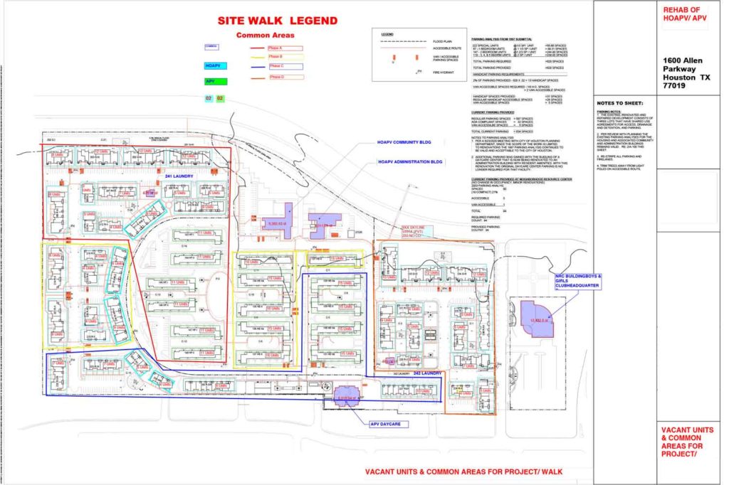 HOAPV site plan